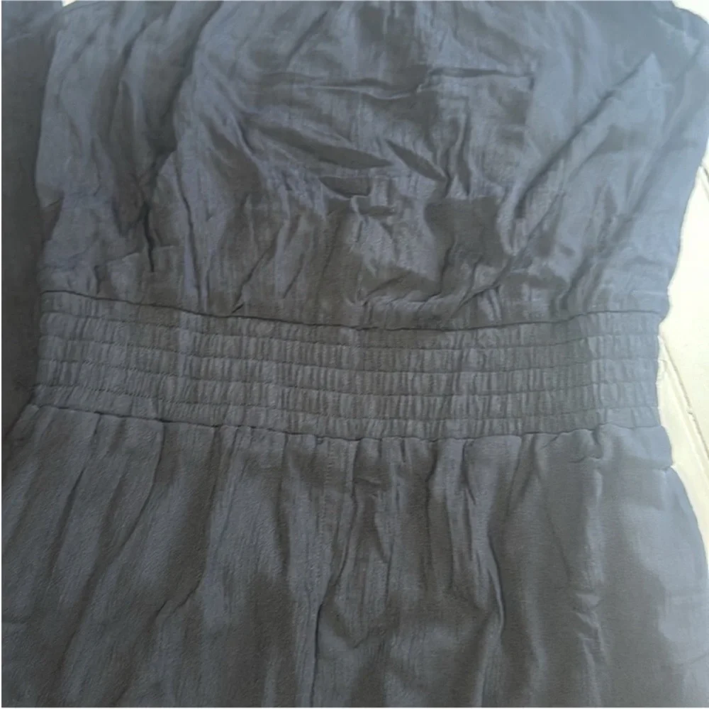 Prana Fernie Wide Leg Jumpsuit Black Size S